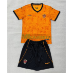 Camiseta Wolverhampton Wanderers Primera Equipación 2026/2027 Amarillo Niño Kit