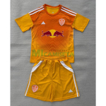 Camiseta de Portero Leeds United 2025/2026 Naranja Niño Kit