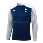 Sudadera De Entrenamiento Tottenham Hotspur 2025/2026 Azul Marino/Gris