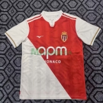 Camiseta Monaco Primera Equipación 2025/2026 Rojo/Blanco