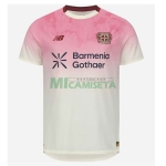 Camiseta Leverkusen Segunda Equipación 2025/2026 Rosa/Blanco