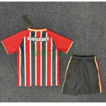 Camiseta São Paulo Segunda Equipación 2025/2026 Negro/Rojo Niño Kit