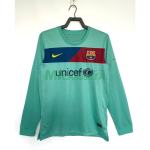 Camiseta Barcelona Segunda Equipación Retro 2010/11 ML Verde