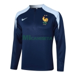 Sudadera de Entrenamiento Francia 2024 Azul Marino