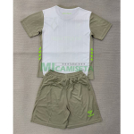 Camiseta Werder Bremen Segunda Equipación 2025/2026 Blanco/Gris Niño Kit