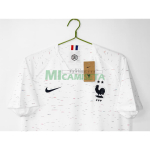 Camiseta Francia Segunda Equipación Retro 2018 Blanco