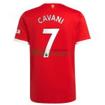 Camiseta Cavani 7 Manchester United Primera Equipación 2021/2022