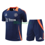 Camiseta de Entrenamiento Manchester United 2024/2025 Kit Azul Oscuro/Naranja