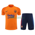 Camiseta de Entrenamiento Barcelona 2022/2023 Kit Naranja Marca Azul