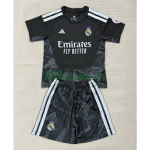 Camiseta de Portero Real Madrid Primera Equipación 2026/2027 Negro Niño Kit