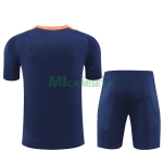Camiseta de Entrenamiento Manchester United 2024/2025 Kit Azul Oscuro/Naranja