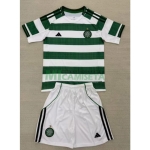Camiseta Celtic Primera Equipación 2025/2026 Verde/Blanco Niño Kit