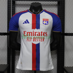 Camiseta Olympique De Lyon Primera Equipación 2026/2027 Blanco/Azul (EDICIÓN JUGADOR)