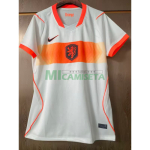 Camiseta Holanda Segunda Equipación Mundial 2026 Blanco Mujer