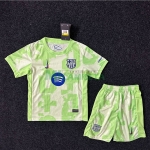 Camiseta Barcelona Tercera Equipación 2024/25 Niño Kit