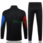 Chandal Barcelona Negro/Rojo/Azul 2024/2025 Niño