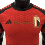 Camiseta Bélgica Primera Equipación 2022 Mundial (EDICIÓN JUGADOR)