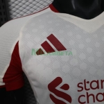 Camiseta Liverpool Segunda Equipación 2025/2026 Blanco (EDICIÓN JUGADOR)