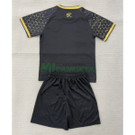 Camiseta Burnley FC Tercera Equipación 2025/2026 Negro Niño Kit