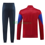 Chandal Barcelona 2024/2025 Rojo/Azul