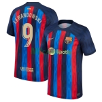 Camiseta Lewandowski 9 Barcelona Primera Equipación 2022/2023