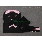 Sudadera de Entrenamiento PSG 2024/2025 Kit Negro/Rosa