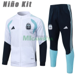 Chandal Argentina 2026 Niño Blanco