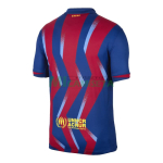 Camiseta Barcelona Cuarta Equipación 2025/2026 Azul/Rojo