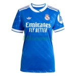 Camiseta Real Madrid Tercera Equipación 2025/2026 Azul Mujer