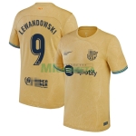 Camiseta Lewandowski 9 Barcelona Segunda Equipación 2022/2023