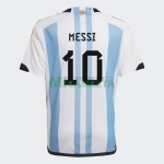Camiseta Messi 10 Argentina Primera Equipación 2022 Mundial