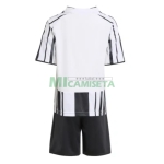 Camiseta Juventus Primera Equipación  2025/2026 Negro/Blanco Niño Kit