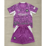 Camiseta de Portero Manchester City 2026/2027 Rosa Niño Kit