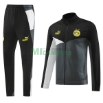 Chaqueta Borussia Dortmund 2024/2025 Negro/Gris