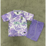 Camiseta Corea del Sur Segunda Equipación Mundial 2026 Morado Claro Niño Kit