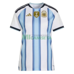Camiseta Argentina Primera Equipación 2026 Azul/Blanco Mujer con FIFA2022