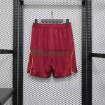 Pantalón Corto AS Roma Primera Equipación 2025/2026 Rojo (EDICIÓN JUGADOR)