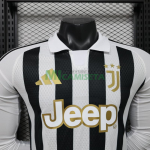 Camiseta Juventus Primera Equipación 2026/2027 ML Negro/Blanco (EDICIÓN JUGADOR)
