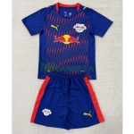 Camiseta Leipzig Segunda Equipación 2025/2026 Azul Niño Kit