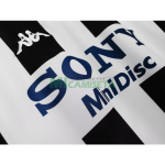 Camiseta Juventus Primera Equipación Retro 1997/98 ML Blanco/Negro