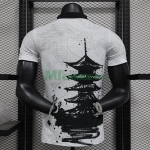 Camiseta Japón 2024 Blanco/Negro (EDICIÓN JUGADOR)