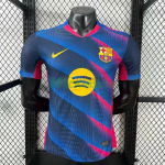 Camiseta Barcelona 2025/2026 Edición Especial Azul/Rosa (EDICIÓN JUGADOR)