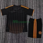 Camiseta Chelsea Segunda Equipación Retro 2010/11 Negro/Naranja Niño Kit