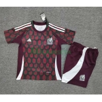 Camiseta México Primera Equipación 2024 Niño Kit