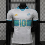 Camiseta 10 Olympique Marsella Retro 2026/2027 Blanco (EDICIÓN JUGADOR)