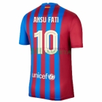 Camiseta Ansu Fati 10 Barcelona Primera Equipación 2021/2022