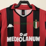 Camiseta AC Milan Primera Equipación Retro 1988/89