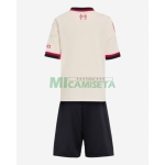Camiseta Liverpool Segunda Equipación 2025/2026 Blanco Niño Kit