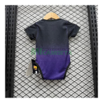 Camiseta Barcelona Segunda Equipación 2026/2027 Negro/Morado Baby