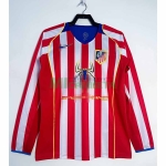 Camiseta Atletico de Madrid Primera Equipación Retro 04/05 ML